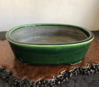 Shinzan Hand-Made Japanese Bonsai Pot