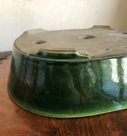 Shinzan Hand-Made Japanese Bonsai Pot