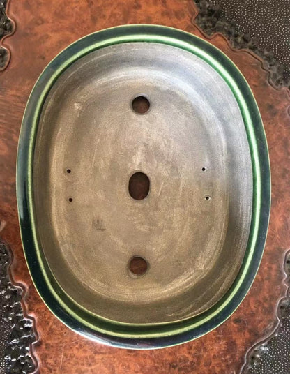 Shinzan Hand-Made Japanese Bonsai Pot