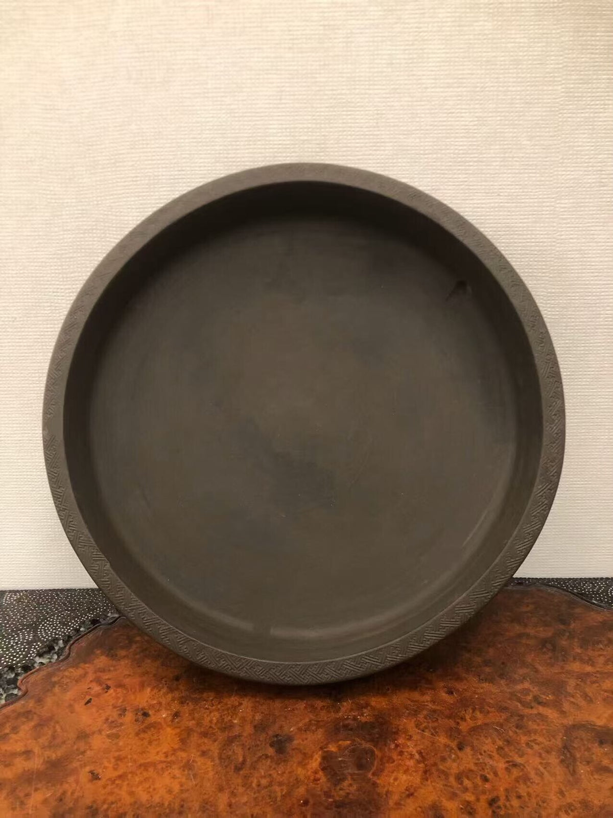 Republic-Era Return-Patterned Japanese Return-Flow Old Pot