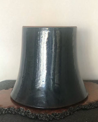 Man'ei Kiln Japanese Antique Glazed Pot