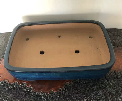 Early Style Japanese Bonsai Pot by Yamafusa