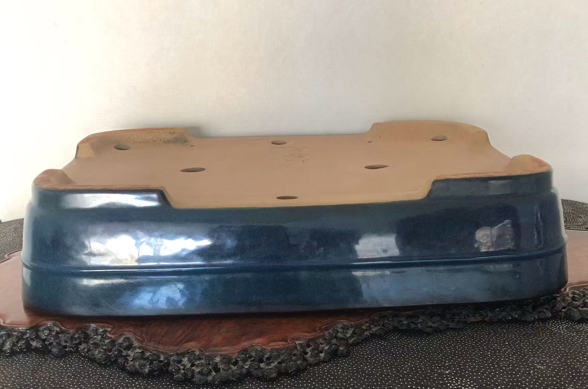 Early Style Japanese Bonsai Pot by Yamafusa