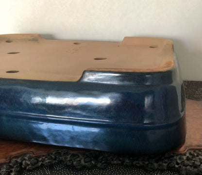 Early Style Japanese Bonsai Pot by Yamafusa