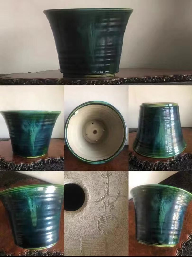 Shido Rimi Handcrafted Japanese Bonsai Pot