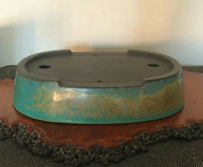 Early Period Japanese Bonsai Pot by Koyo
