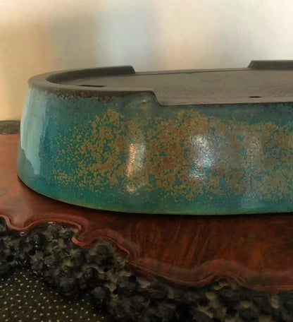 Early Period Japanese Bonsai Pot by Koyo