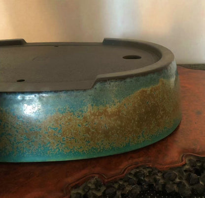 Early Period Japanese Bonsai Pot by Koyo