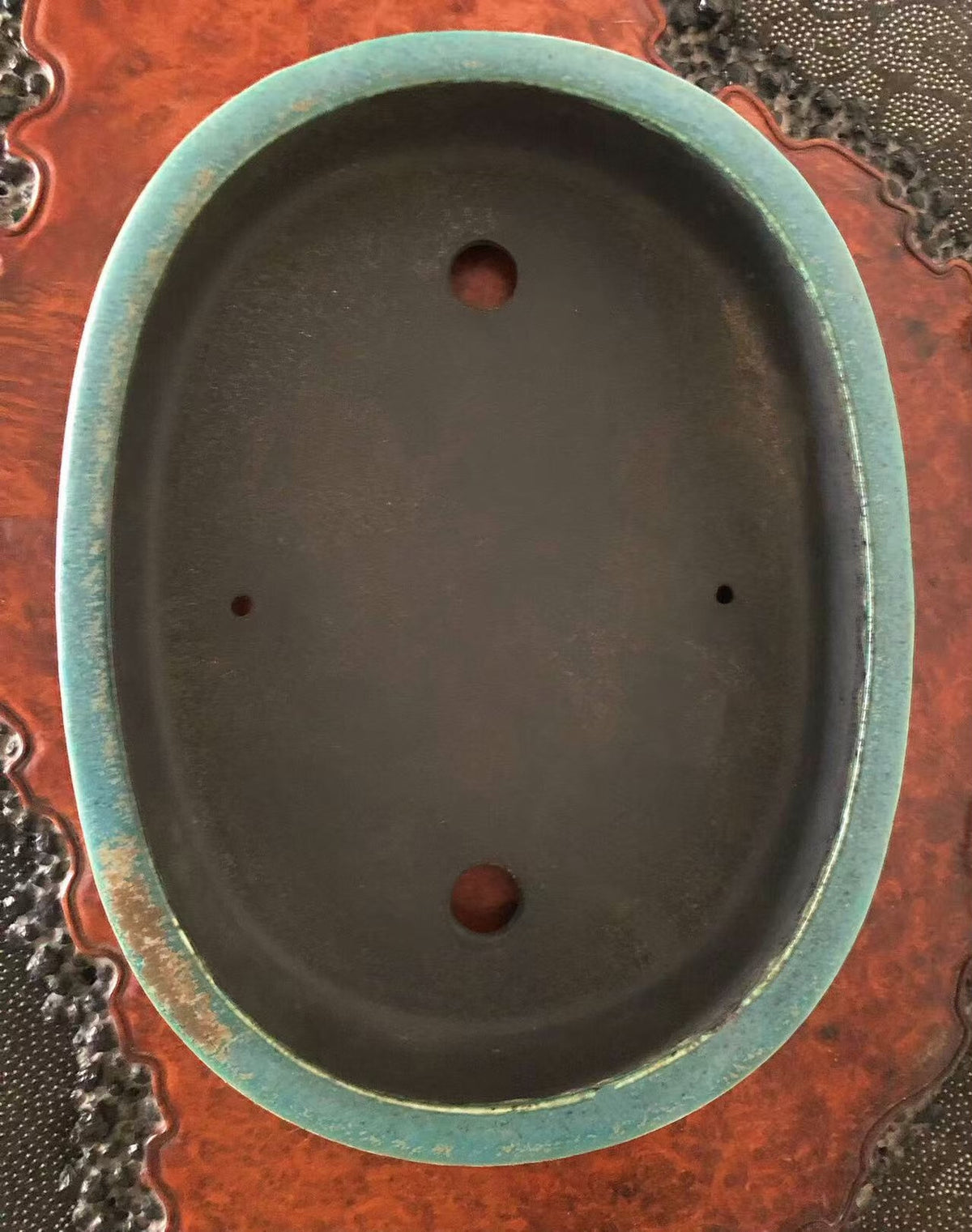 Early Period Japanese Bonsai Pot by Koyo