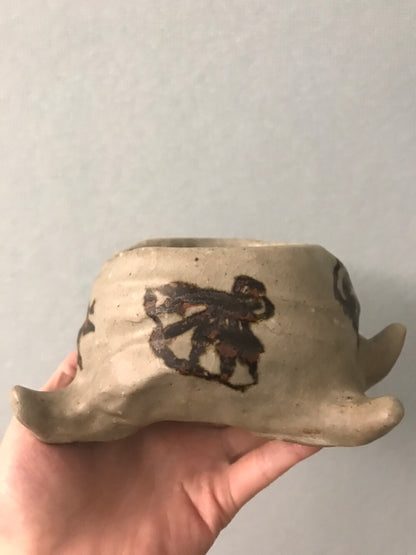 Irregular Shape Japanese Named Pot, Irregular Shape Japanese Named Pot