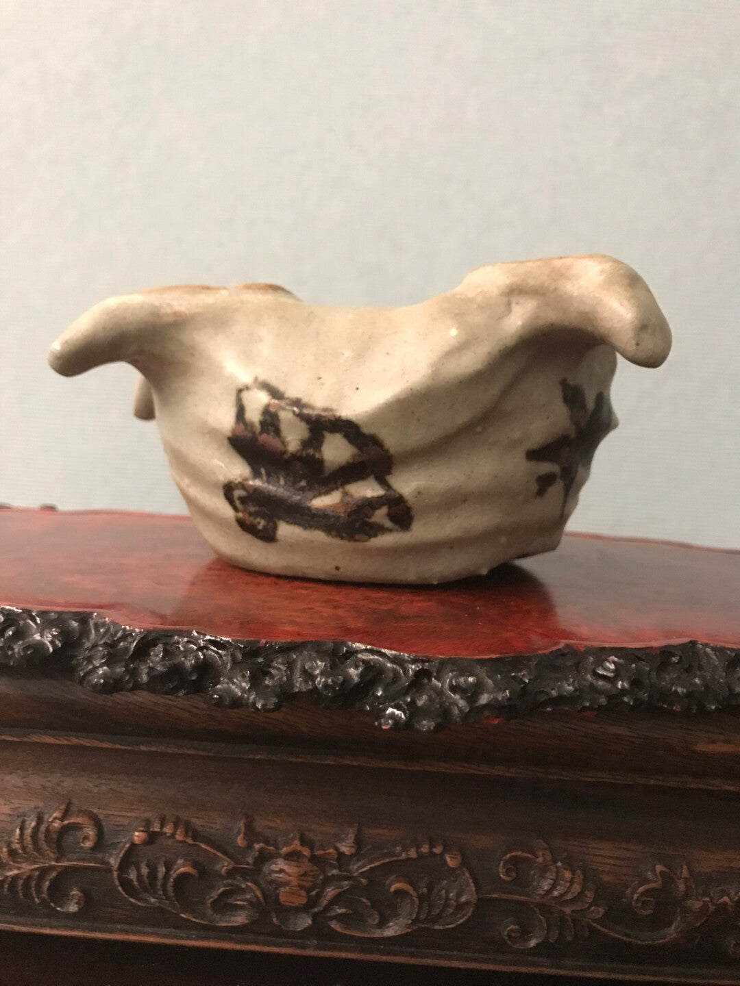 Irregular Shape Japanese Named Pot, Irregular Shape Japanese Named Pot