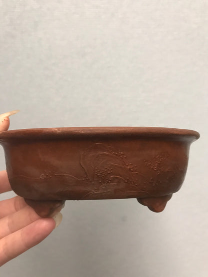 Man'ei Kiln Japanese Antique Pot