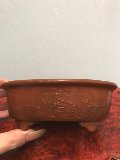 Man'ei Kiln Japanese Antique Pot