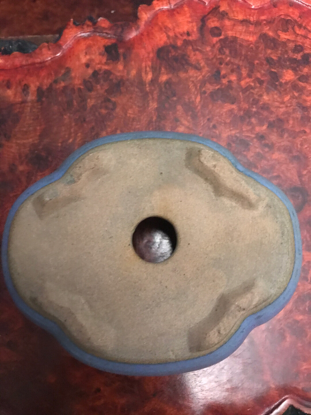 Fan Benefit Japanese Antique Glazed Pot Mori-Yama Kiln Imported from Japan