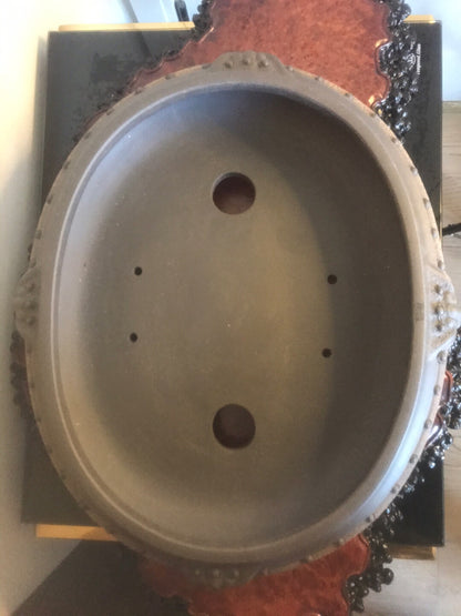 Shinsha Juemon, Hoshan, Japanese Returned Bonsai Pot