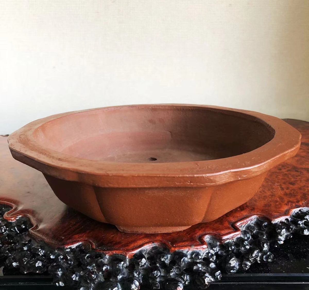 Hand-Made Japanese Bonsai Pot by Watanabe Tamao San