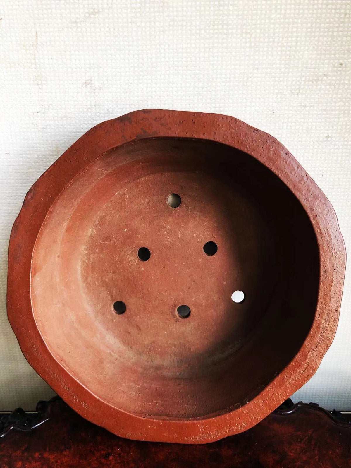 Hand-Made Japanese Bonsai Pot by Watanabe Tamao San