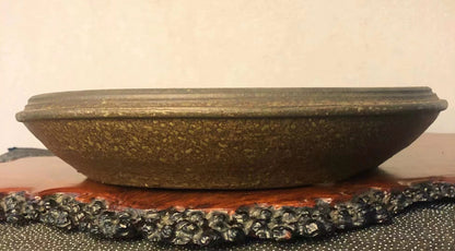 Nanban-Yaki Japanese Bonsai Pot by Suzuka Sōzan
