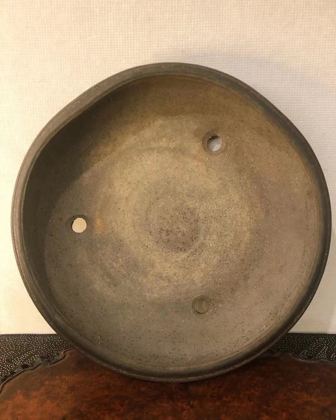 Nanban-Yaki Japanese Bonsai Pot by Suzuka Sōzan