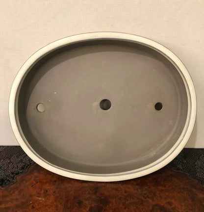Shoden Masanori Outer Rim Oval Open Mouth Japanese Name Pot