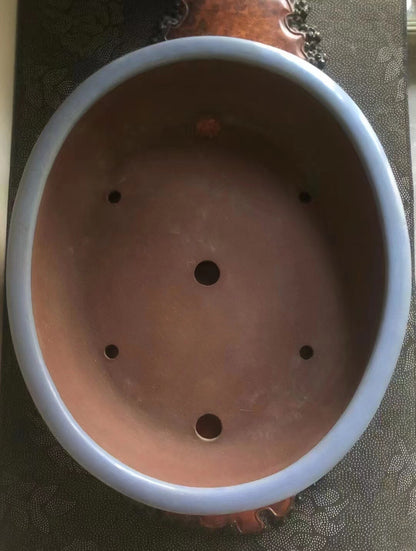 Matsuzumi Kiln, Japanese Bonsai Pot by Yamaaki