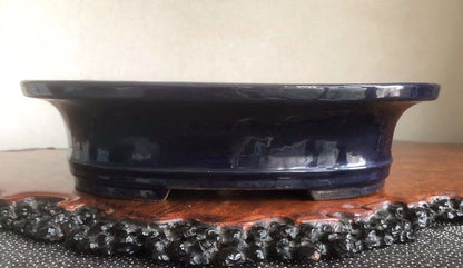 Fired in Kiln, Japanese-Style Bonsai Pot by Yamafusa