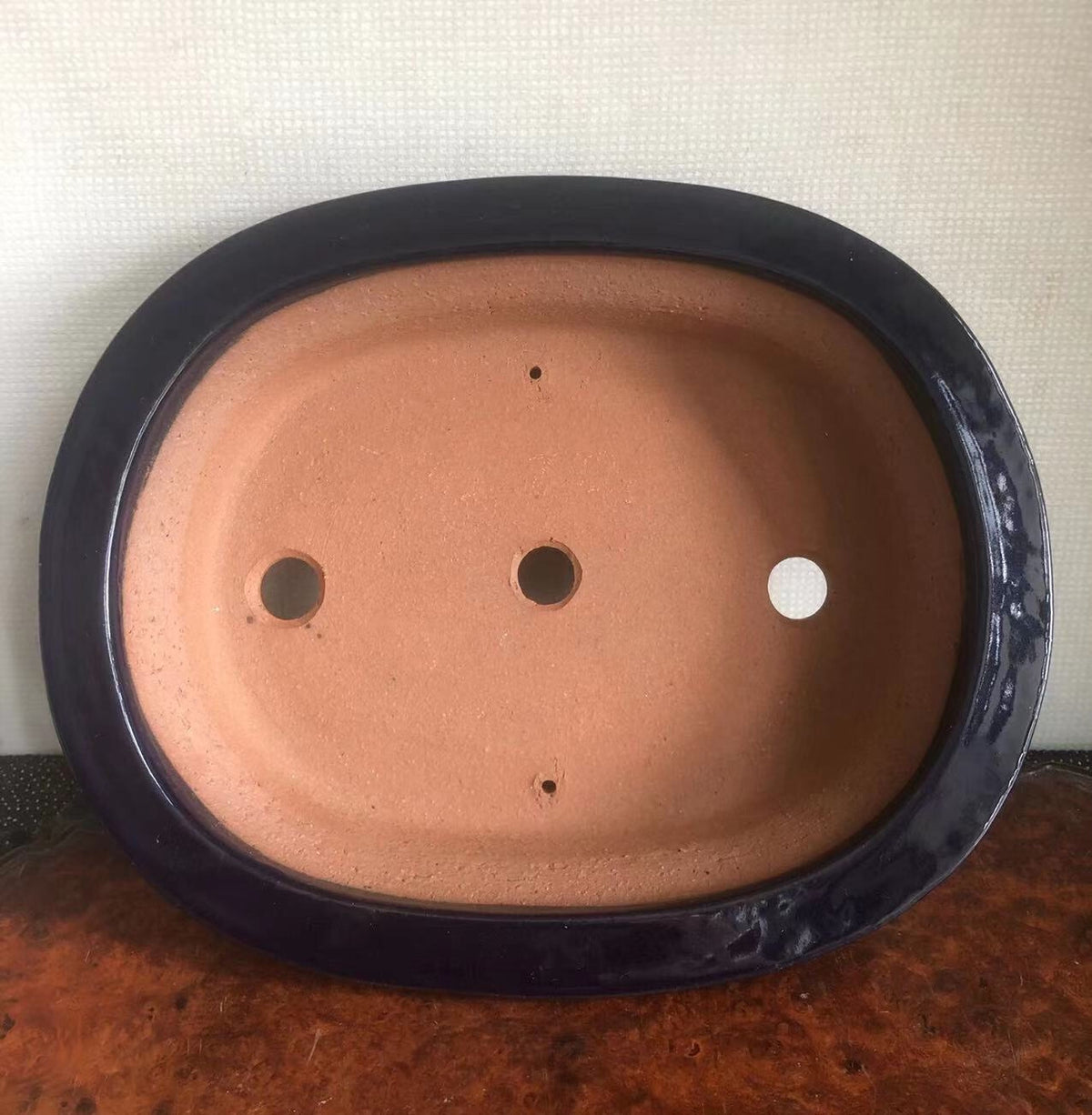 Fired in Kiln, Japanese-Style Bonsai Pot by Yamafusa