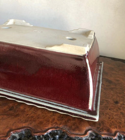 Early Japanese Bonsai Pot by Shūraku