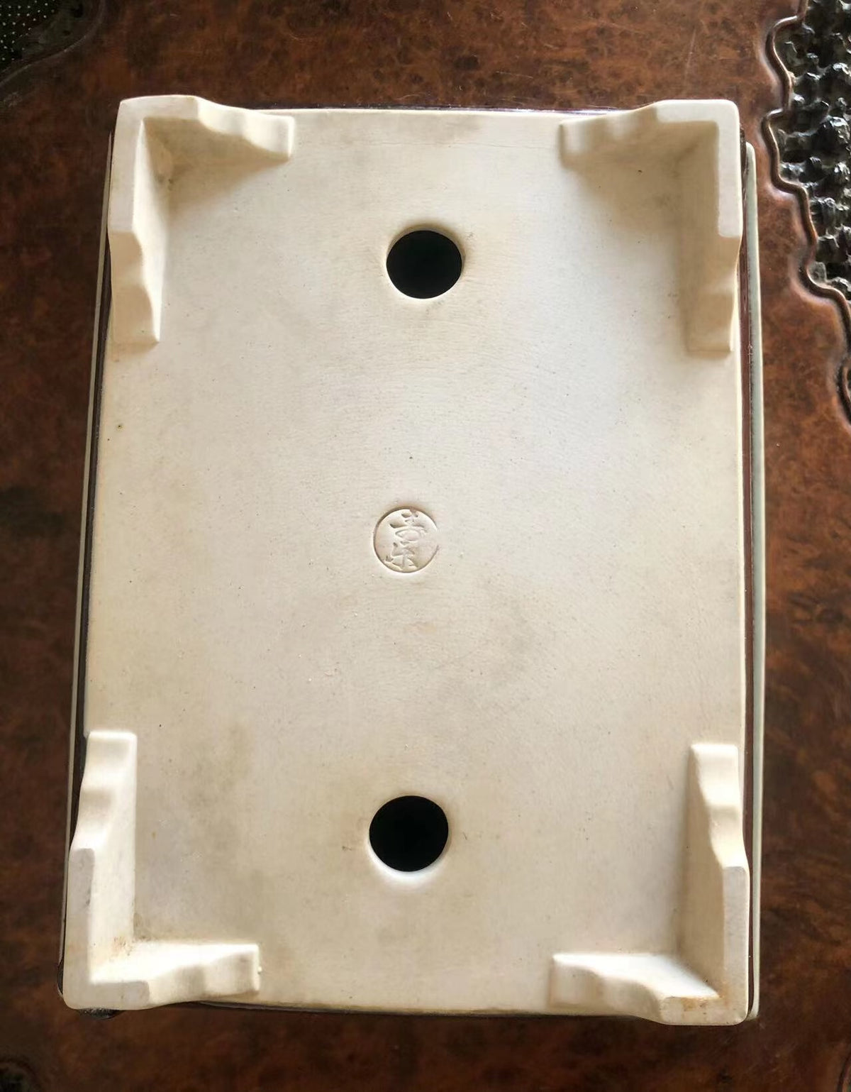 Early Japanese Bonsai Pot by Shūraku