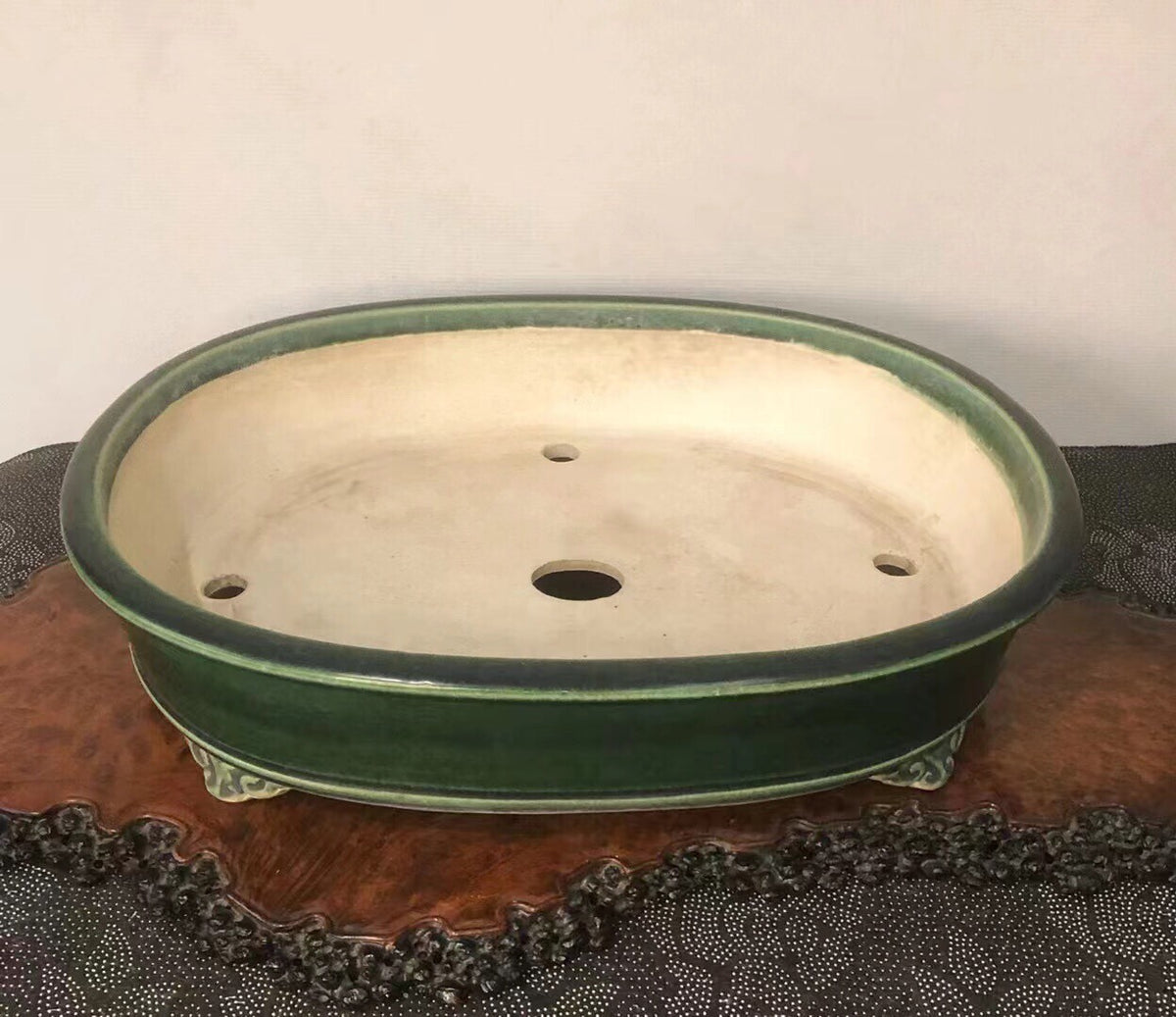 Shinzan Early Period Japanese Bonsai Pot