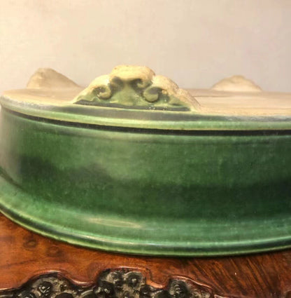 Shinzan Early Period Japanese Bonsai Pot