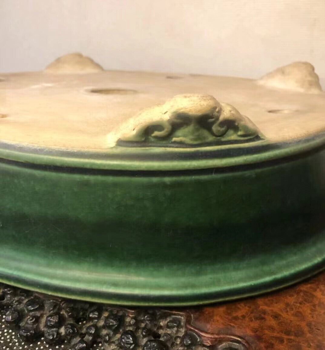 Shinzan Early Period Japanese Bonsai Pot