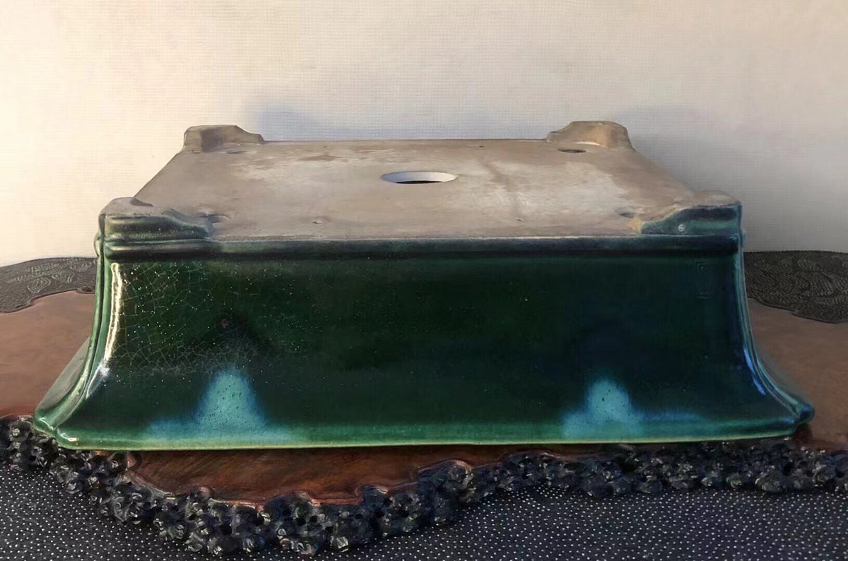 Shinzan Early Period Japanese Bonsai Pot