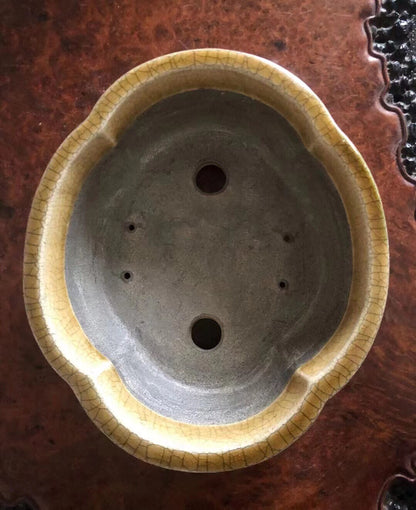 Shinzan Hand-Made Japanese Bonsai Pot