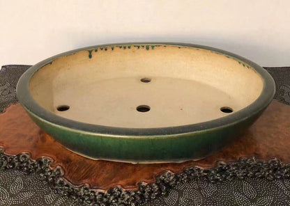 Early Period Japanese Bonsai Pot by Koyo