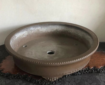 Manrūhei Keishin Japanese-Style Bonsai Pot