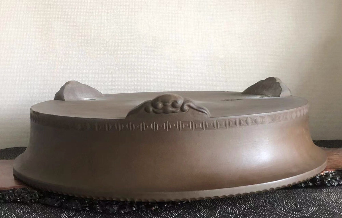 Manrūhei Keishin Japanese-Style Bonsai Pot