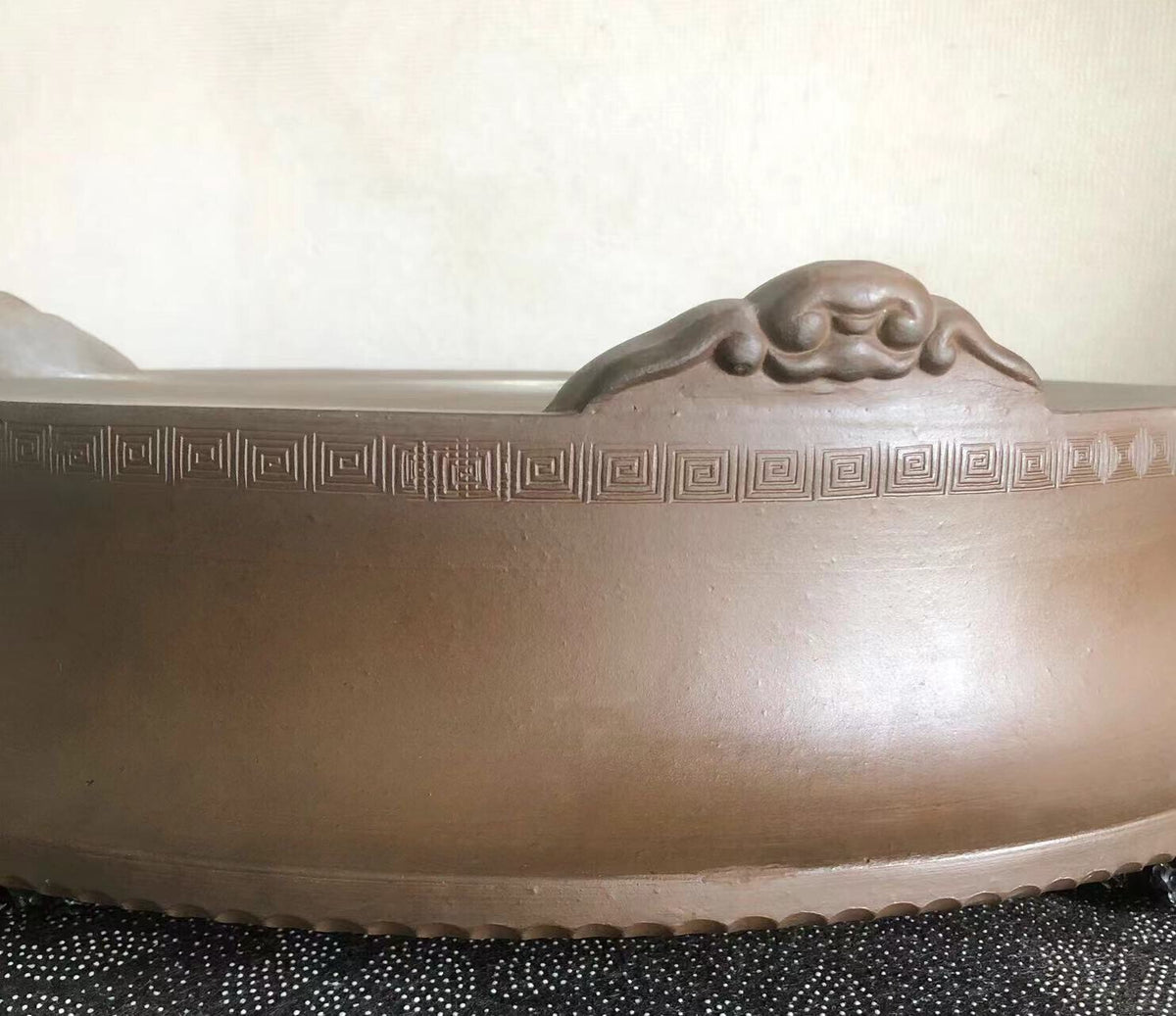 Manrūhei Keishin Japanese-Style Bonsai Pot