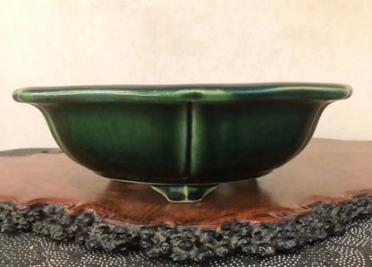 Shinzan Hand-Made Japanese Bonsai Pot