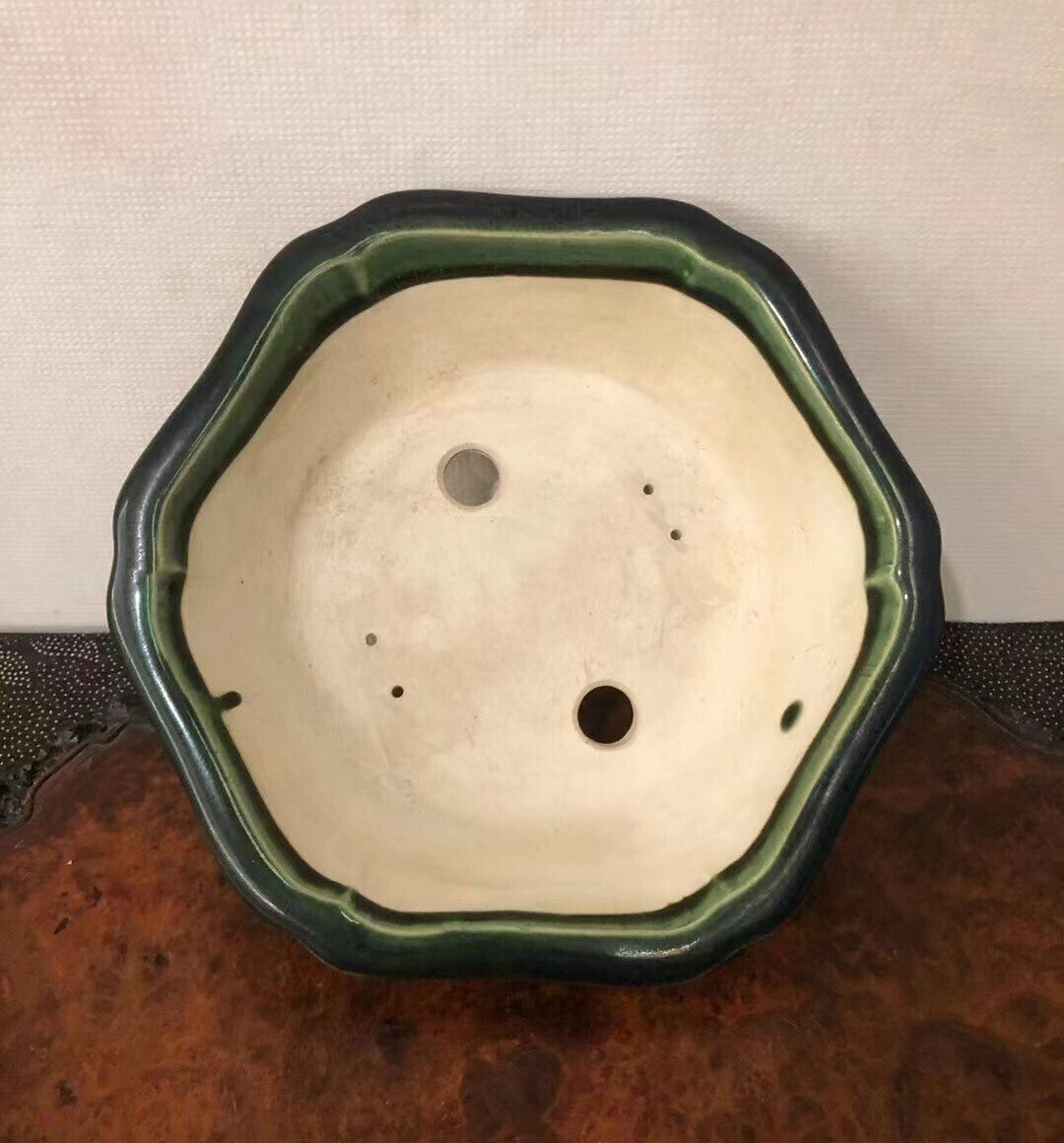 Shinzan Hand-Made Japanese Bonsai Pot