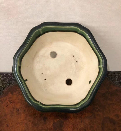 Shinzan Hand-Made Japanese Bonsai Pot