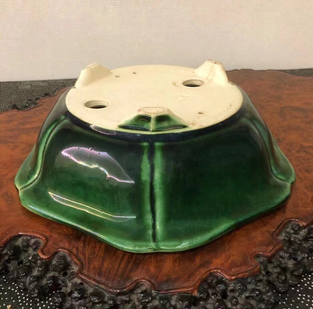 Shinzan Hand-Made Japanese Bonsai Pot