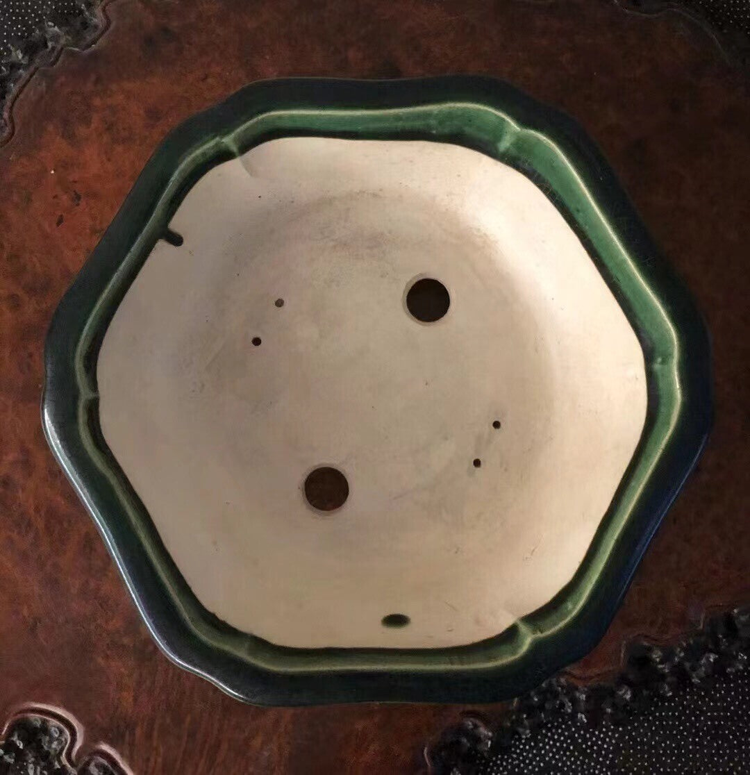 Shinzan Hand-Made Japanese Bonsai Pot