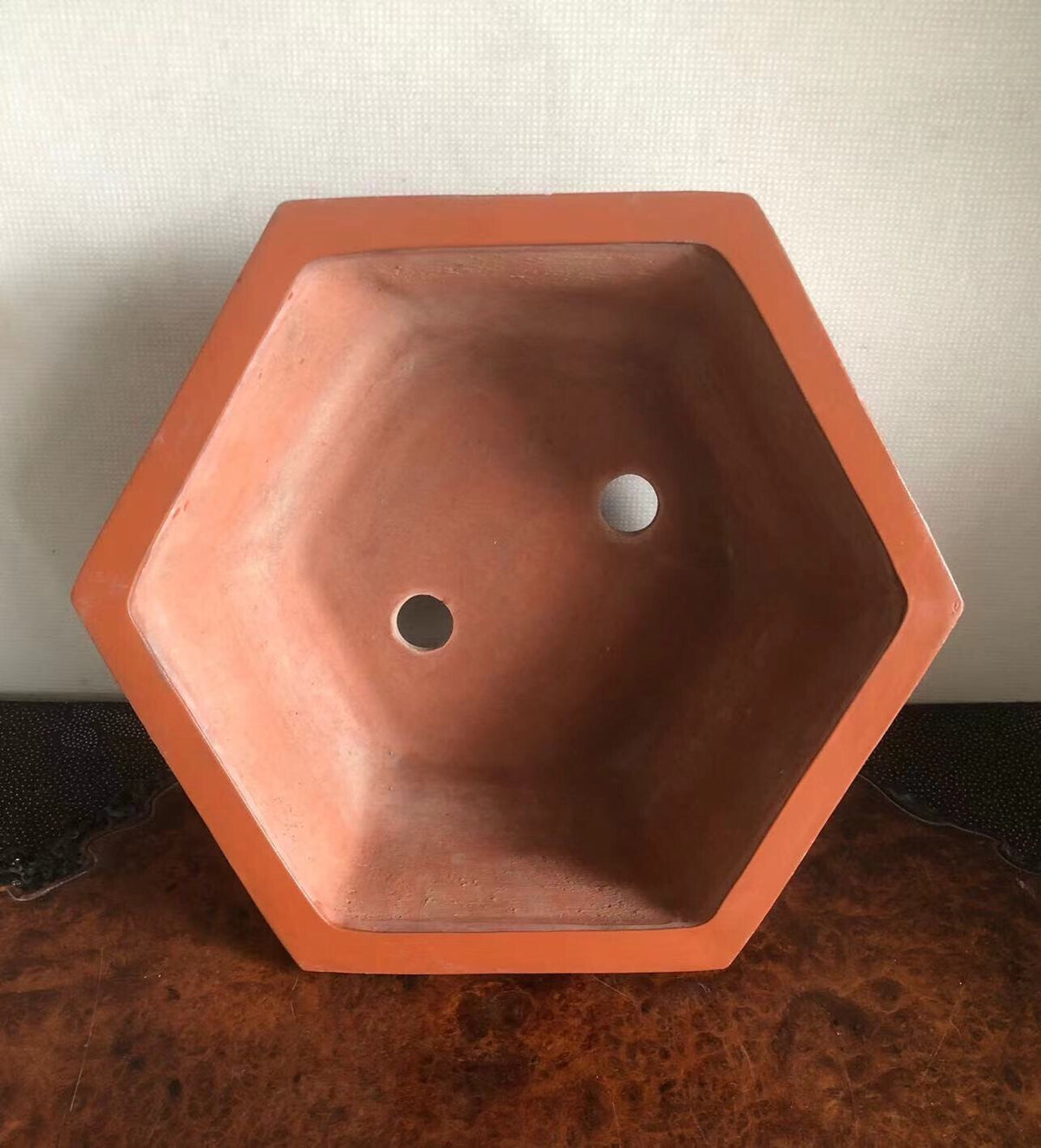 Hexagonal Japanese Returned Antique Pot