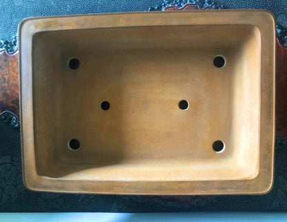 Manrūhei Keishin Japanese-Style Bonsai Pot