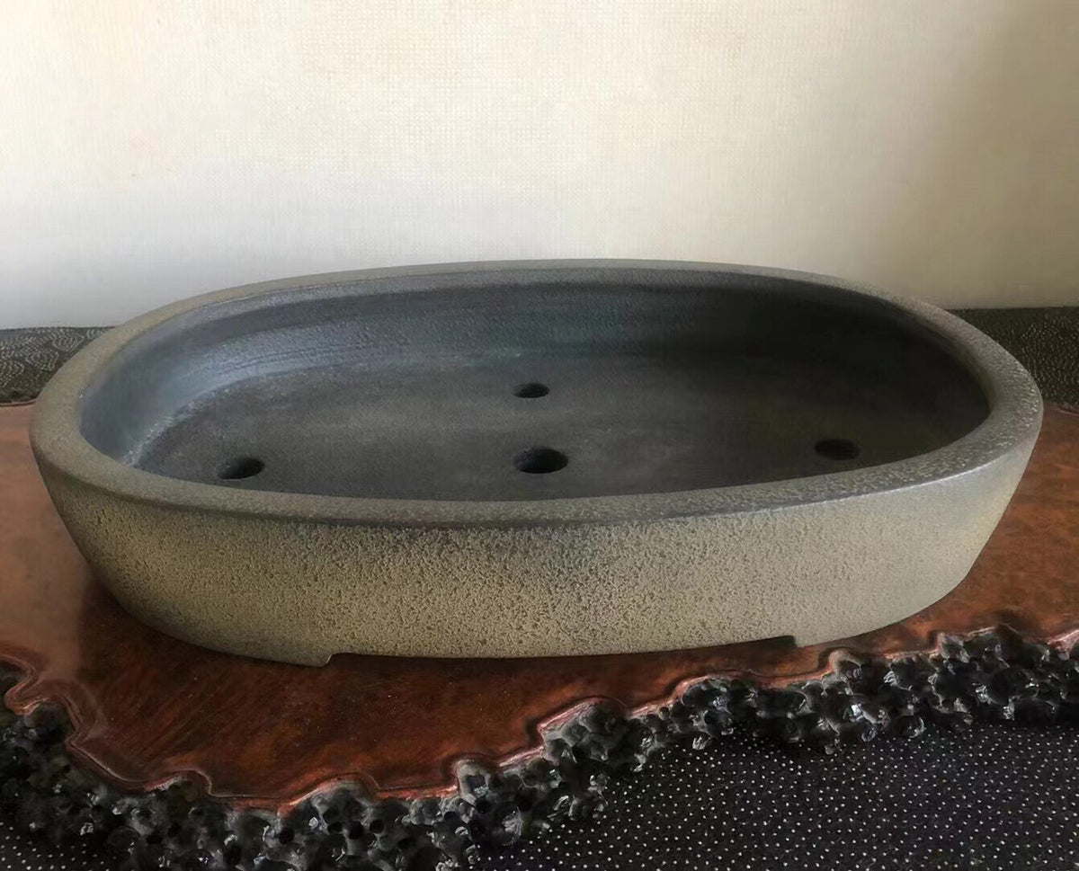 Early Period Japanese Bonsai Pot by Koyo
