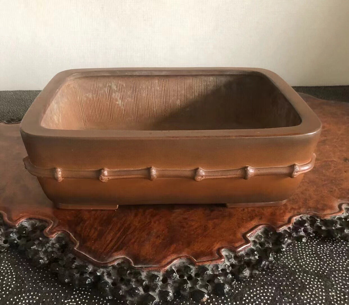 Early Japanese Bonsai Pot by Bigei