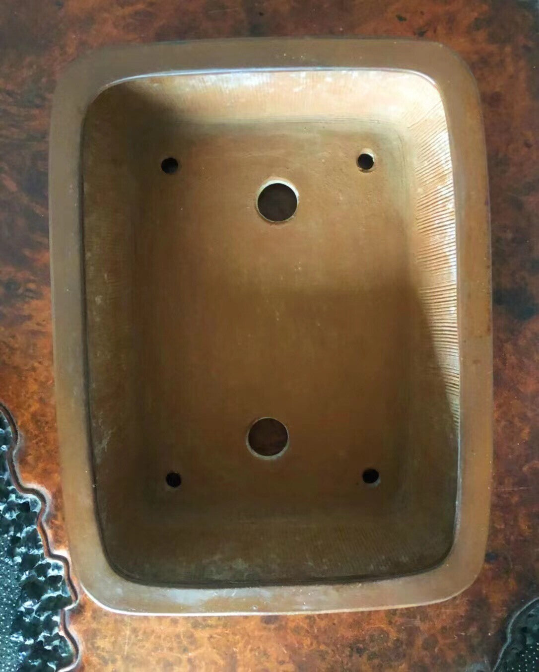 Early Japanese Bonsai Pot by Bigei