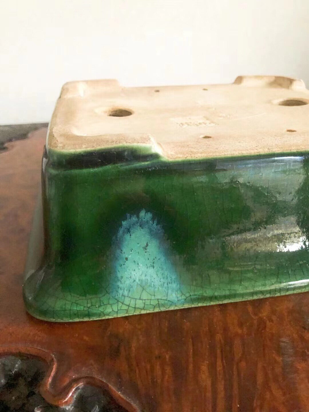 Shinzan Hand-Made Japanese Bonsai Pot