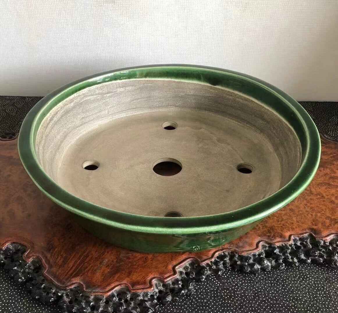 Shinzan Hand-Made Japanese Bonsai Pot